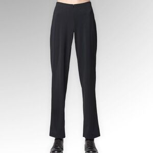 Porto San Francisco Traveler Black Straight Flowy Leg  Jet Jersey Pants